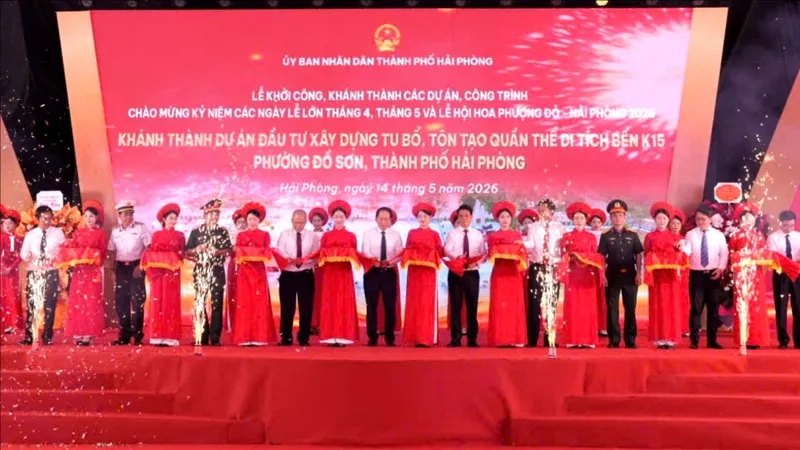 Hải Phòng khởi công, khánh thành loạt dự án có tổng mức đầu tư hơn 24.700 tỷ đồng
