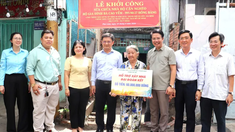 Nhiều hoạt động nghĩa tình chào mừng 50 năm ngày thành phố mang tên Bác