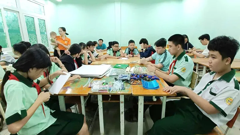 Trường học tổ chức nhiều trải nghiệm hè mới, hấp dẫn