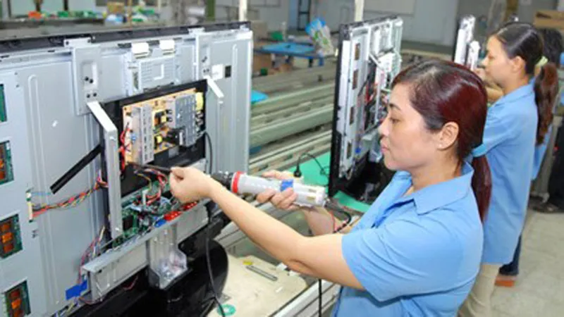 Ngành điện tử - công nghệ thông tin là một trong bốn ngành công nghiệp trọng yếu có mức lũy kế tăng cao trong 6 tháng đầu năm