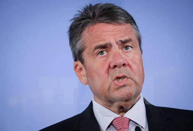Ngoại trưởng Đức Sigmar Gabriel. Ảnh TTXVN