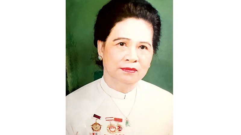 Đồng chí NGUYỄN THỊ VÂN (Nguyễn Thụy Nga) 