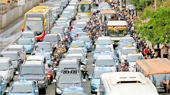 Cách giảm tắc nghẽn giao thông ở Jakarta