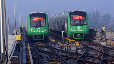 Giá vé đường sắt đô thị Cát Linh - Hà Đông 30.000 đồng/ngày