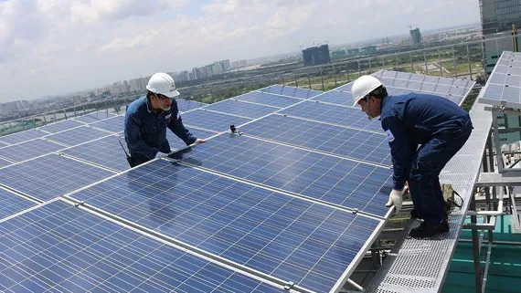 Công suất điện mặt trời đạt 4.464MW