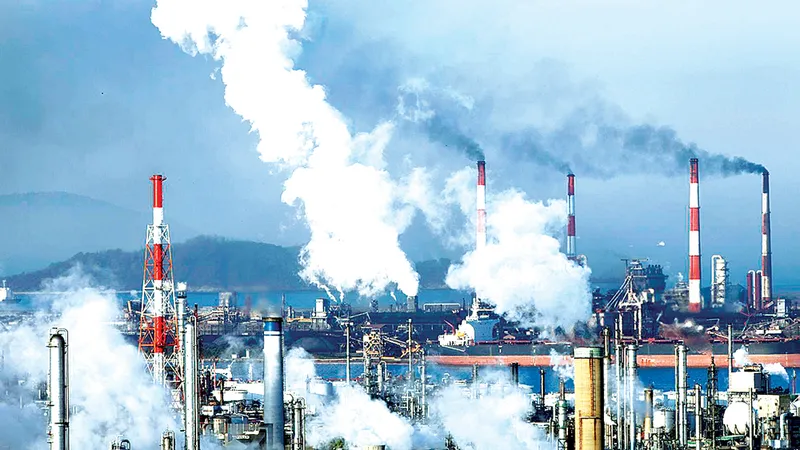 Khí thải CO2 ngày càng đặt ra thách thức cho môi trường