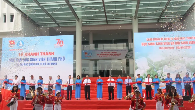 Khánh thành Nhà văn hóa Sinh viên TPHCM