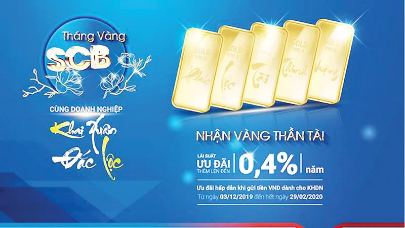 SCB triển khai chương trình ưu đãi lớn dành cho khách hàng tổ chức và doanh nghiệp