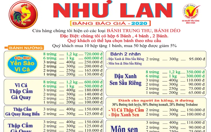 Bánh Trung thu Như Lan - Hương vị truyền thống, trọn vẹn nghĩa tình