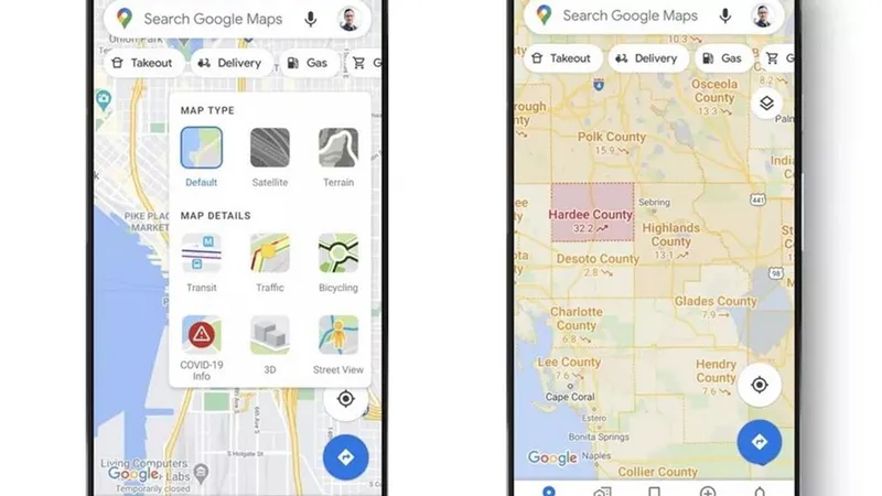 Google Maps thêm tính năng cập nhật bệnh Covid-19