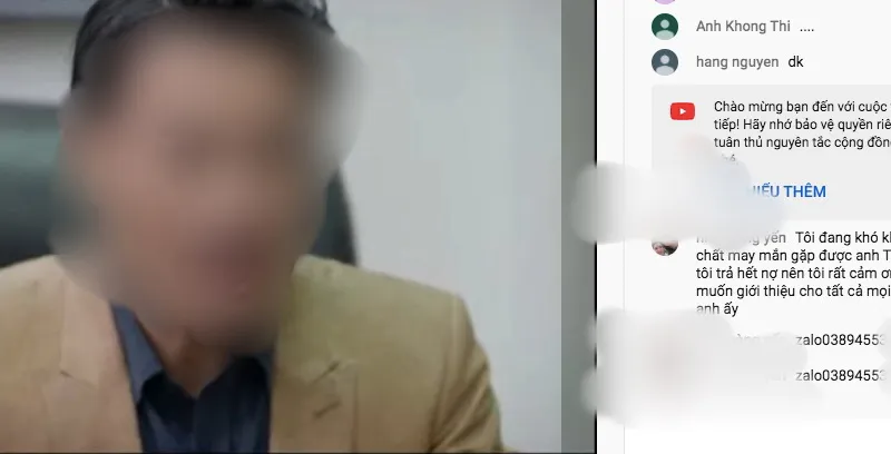 Bình luận mồi chài bên cạnh các tập phim ăn khách phát trực tiếp trên YouTube