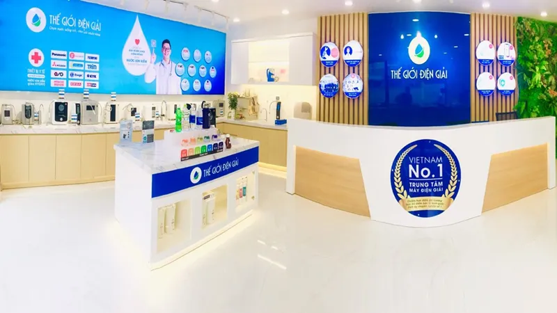 Trung tâm trải nghiệm máy lọc nước ion kiềm đẳng cấp lần đầu xuất hiện