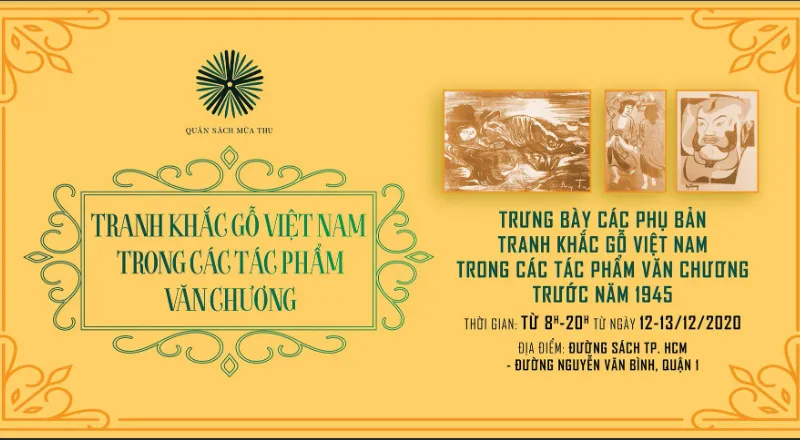 Trưng bày tranh khắc gỗ Việt Nam trong các tác phẩm văn chương
