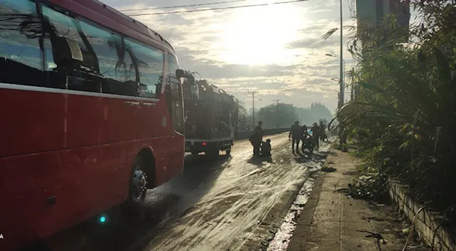 Đường trơn trượt gây tai nạn nhiều năm vẫn chưa xử lý