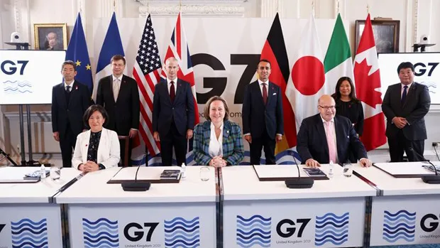 G7 đạt thỏa thuận đột phá về thương mại kỹ thuật số 