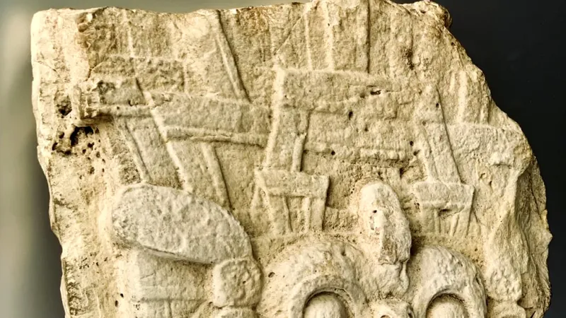 Mảnh bia của nền văn minh Maya cổ đại