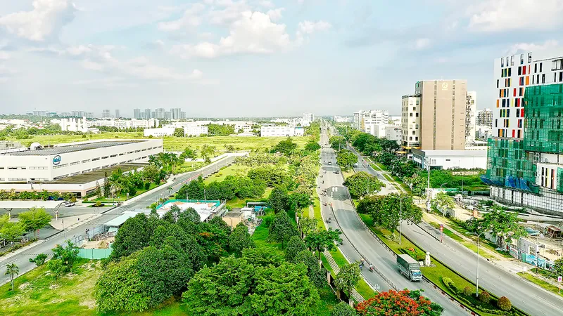 Khu công nghệ cao TPHCM tọa lạc tại TP Thủ Đức. Ảnh: HOÀNG HÙNG