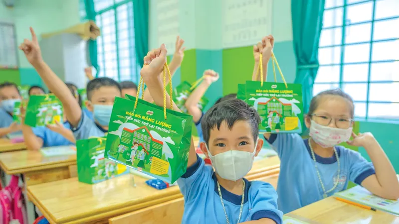 Nestlé MILO “Tiếp năng lượng trở lại trường” cho học sinh toàn quốc