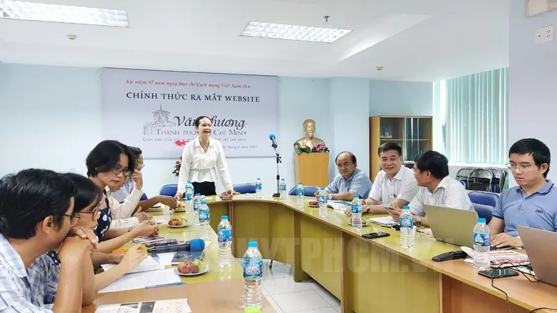 Chính thức ra mắt website của Hội Nhà văn TPHCM
