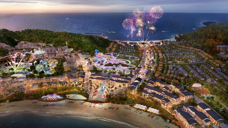“Bộ tứ kim cương” làm nên thiên đường giải trí bất tận Paradise Walk