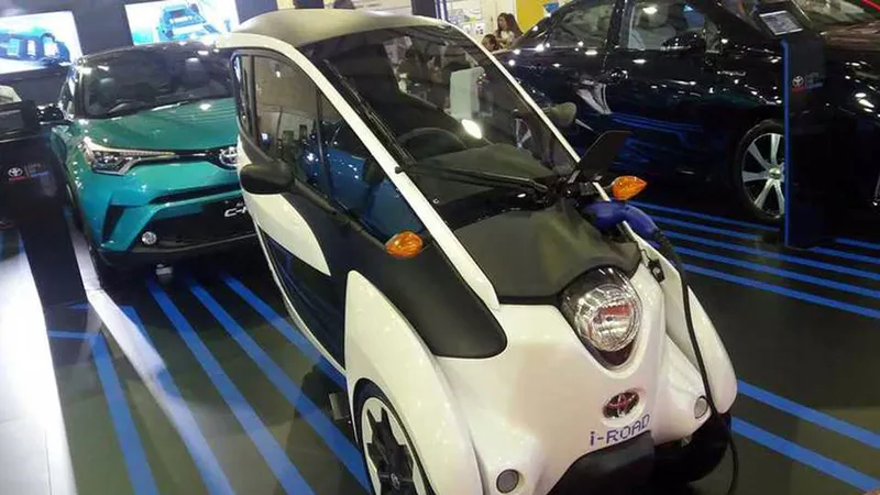 Một kiểu EV do Toyota sản xuất tại Indonesia