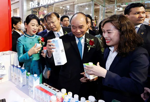 TH true MILK mở đường vào thị trường Thái Lan