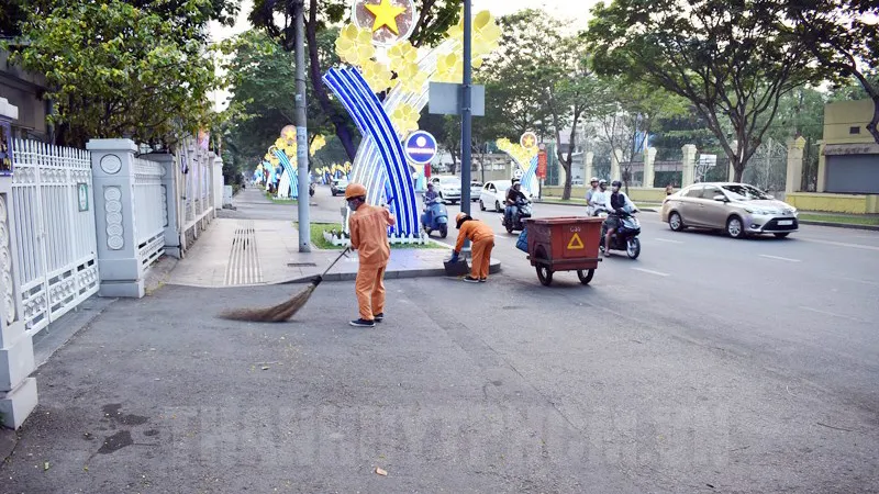 Đảm bảo vệ sinh công cộng dịp Tết Nguyên đán 2023