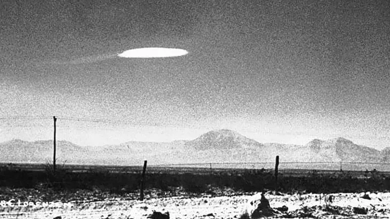 Một UFO xuất hiện ở Mỹ vào thập niên 1960