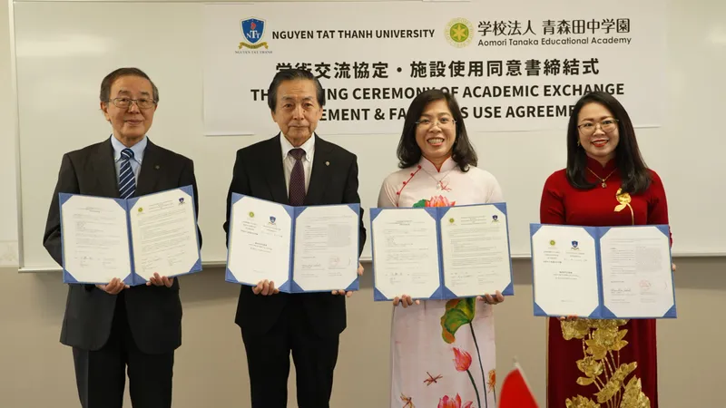 Cơ hội học tập tại Nhật Bản cho sinh viên Trường Đại học Nguyễn Tất Thành