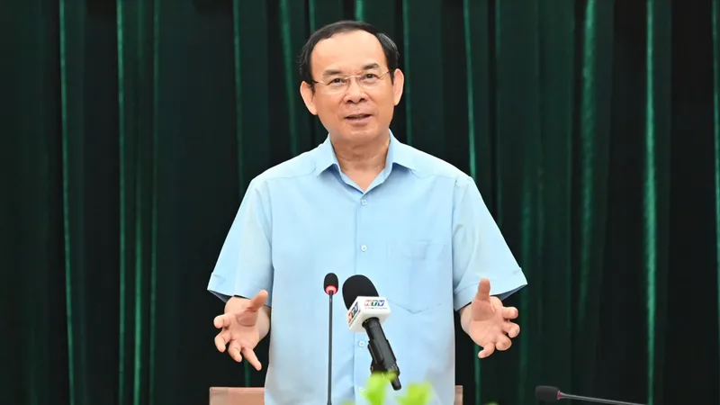 Bí thư Nguyễn Văn Nên làm trưởng ban chỉ đạo xây dựng và phát triển Trung tâm Tài chính TPHCM