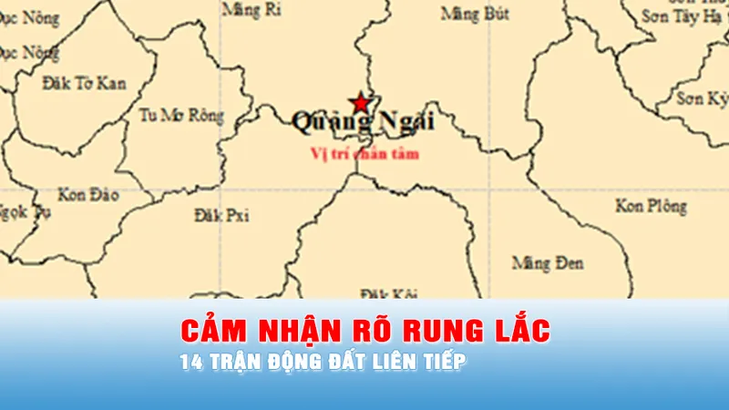 Podcast tin trưa 6-10: Người dân vùng cao Quảng Ngãi cảm nhận rõ rung lắc do động đất