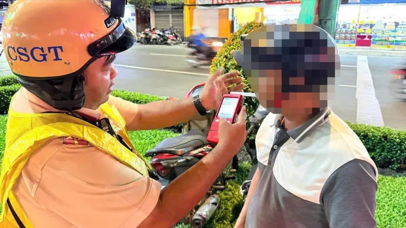 TPHCM: Phát hiện hơn 17.000 trường hợp vi phạm giao thông 
