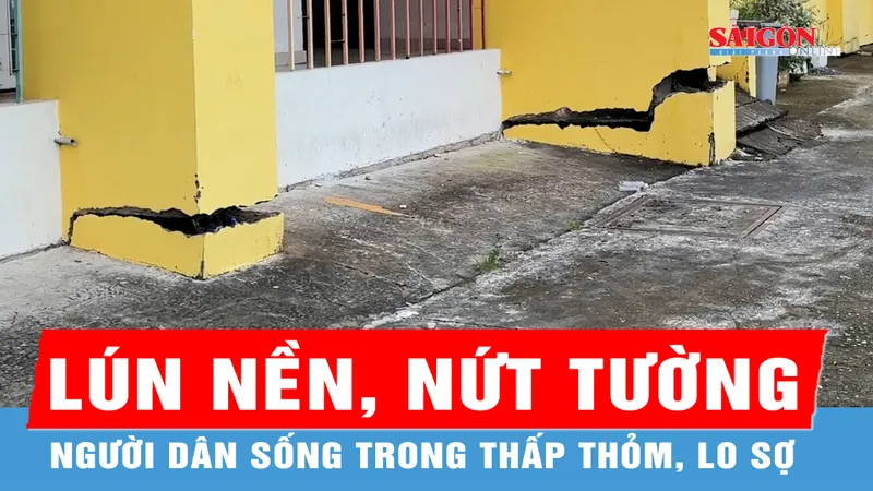 Nguyên nhân gây lún nền, nứt tường tại phường An Lạc và phường Phú Định
