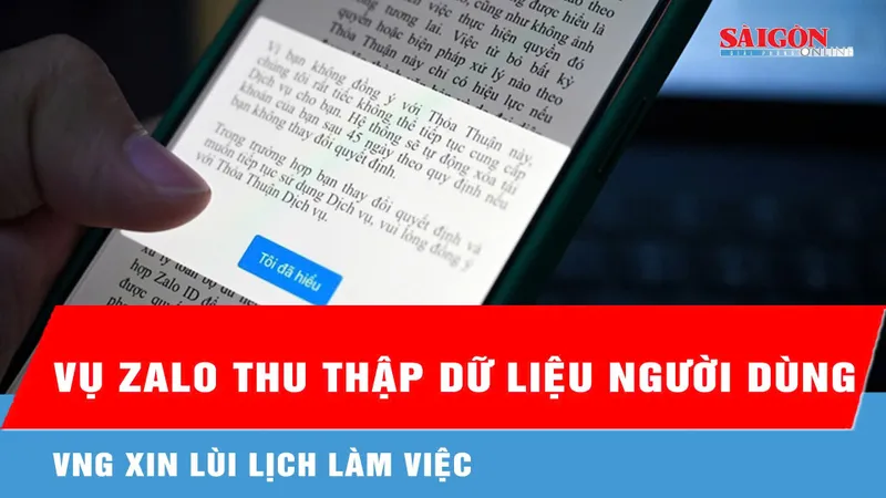 Podcast tin tối 31-12: VNG xin lùi lịch làm việc liên quan vụ Zalo "ép" người dùng