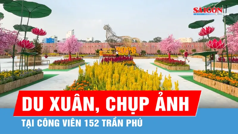 TPHCM: Khu đất 152 Trần Phú “lột xác” thành không gian xanh được người dân đón nhận