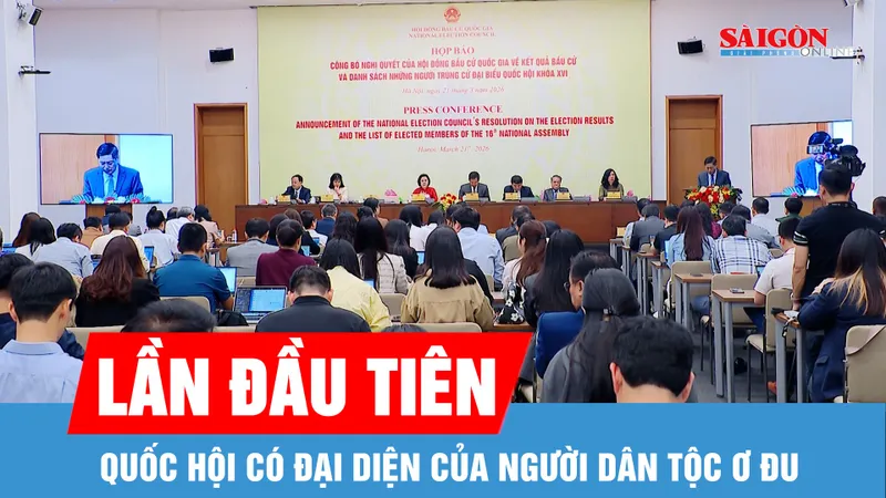 Lần đầu tiên Quốc hội có đại diện của người dân tộc Ơ Đu