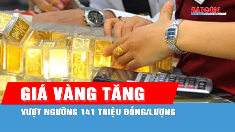 Sáng 12-6, giá vàng tăng 4,5 triệu đồng/lượng