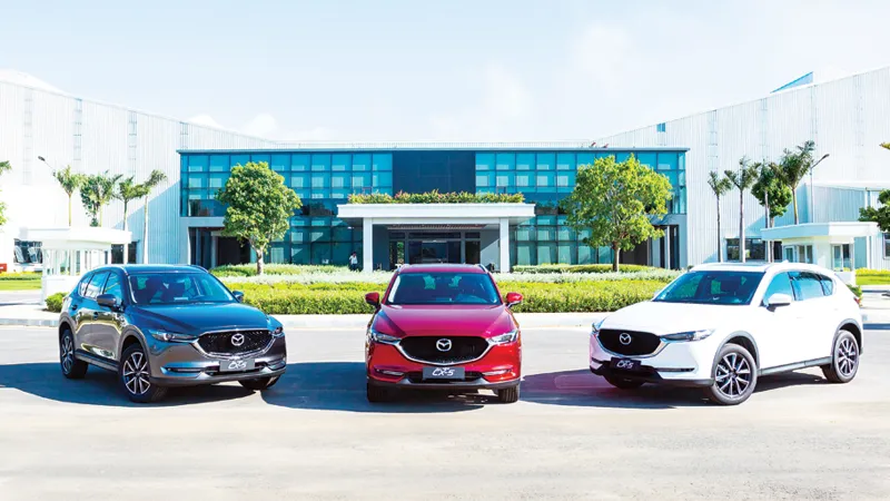 Thaco công bố giá bán xe Mazda màu sơn cao cấp mới