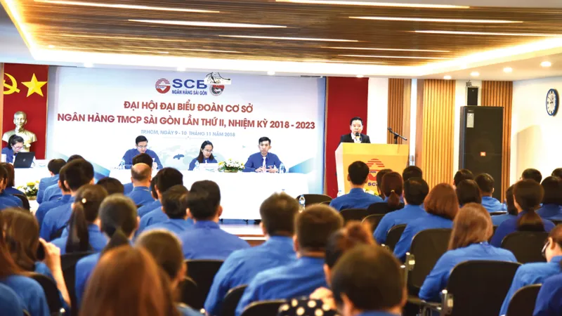 SCB tổ chức thành công Đại hội Đoàn thanh niên cơ sở lần thứ II, nhiệm kỳ 2018-2023