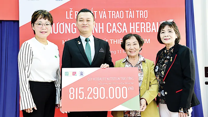Ra mắt Chương trình Casa Herbalife hỗ trợ dinh dưỡng cho trẻ em có hoàn cảnh khó khăn