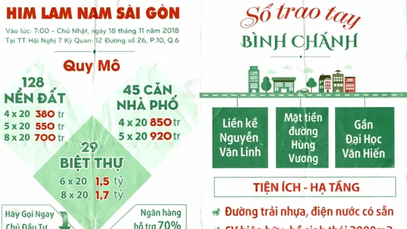 Giả mạo doanh nghiệp bất động sản uy tín để lừa khách hàng