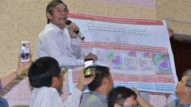 Cử tri đề nghị hỗ trợ người dân nơi quy hoạch