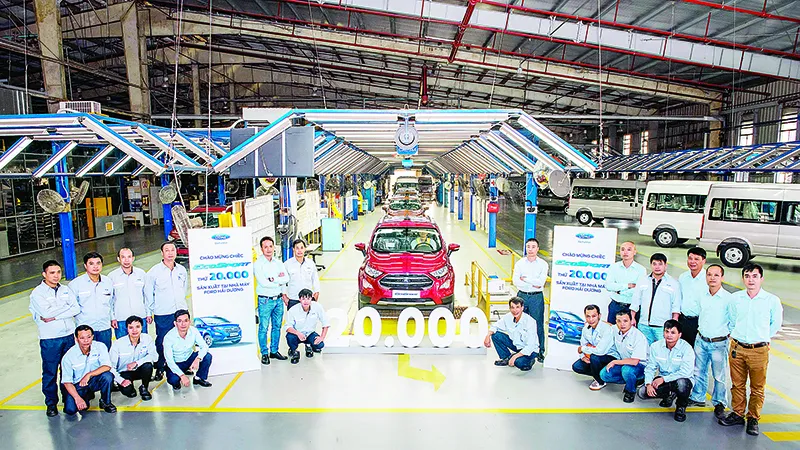 Ford Việt Nam xuất xưởng chiếc EcoSport thứ 20.000, khẳng định vị thế phân khúc SUV đô thị cỡ nhỏ