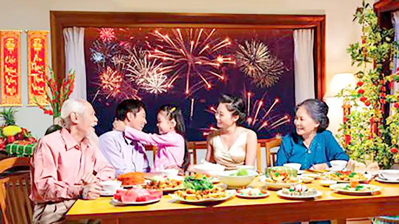 Vui tết đoàn viên