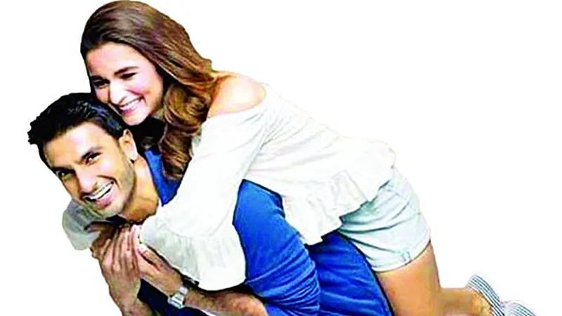 Ranveer Singh và Alia Bhatt - hai diễn viên chính của phim Gully Boy