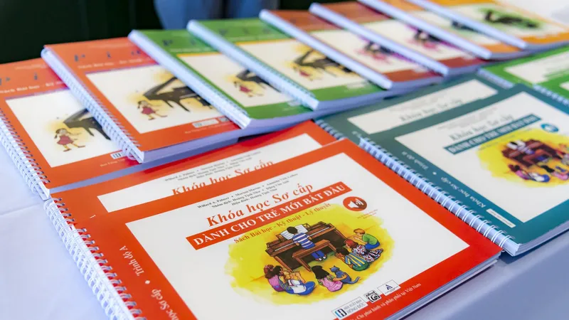 Thêm lựa chọn ấn phẩm giáo dục âm nhạc 