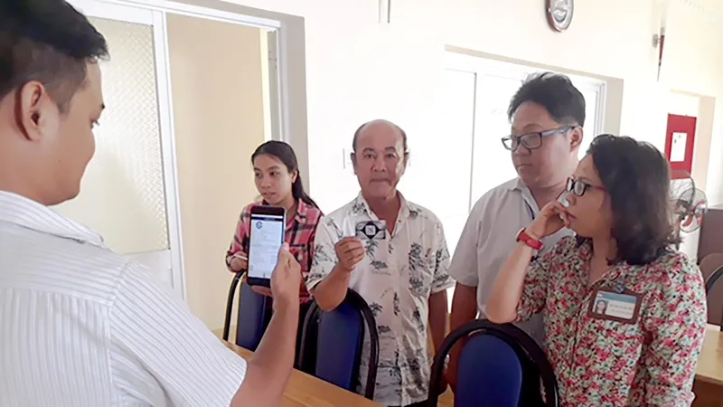 Quản lý đảng viên bằng mã vạch 