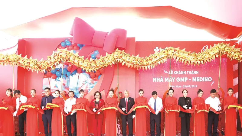 Medino khánh thành nhà máy sản xuất đạt chuẩn GMP 