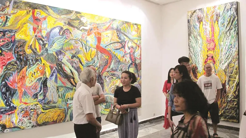 Triển lãm ở phòng tranh Thomas Craig 