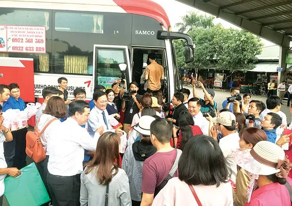 Bình Dương: Hỗ trợ vé xe cho người lao động về quê ăn tết
